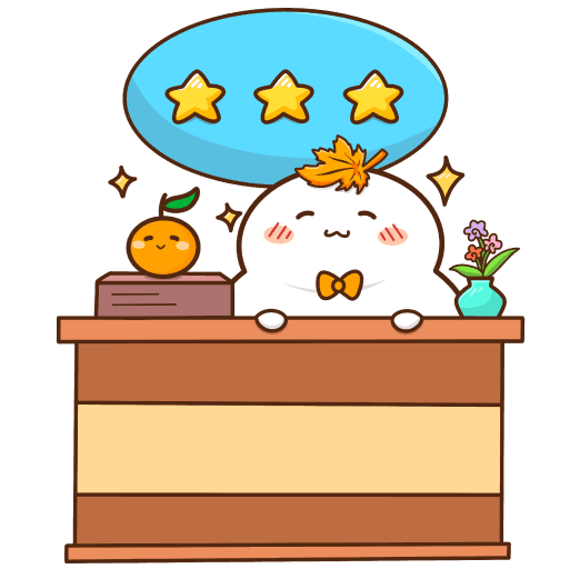 Mochi listening and reading Japanese on a sofa